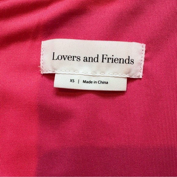 Lovers and Friends Anya Bodysuit - Hot Pink, Sz XS - Picture 14 of 14